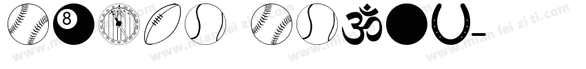 sport style字体转换
